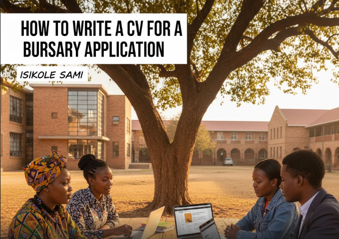 How to Write a CV for a Bursary